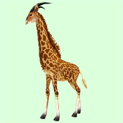 Spotted Yellow Giraffe Pet Look Petopia Hunter Pets In The World