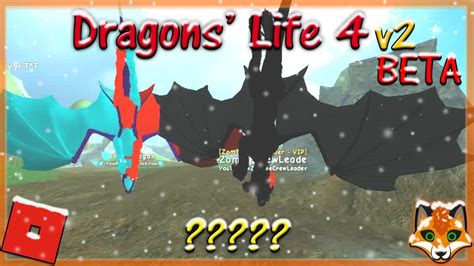 Roblox Dragons Life 4 V2 Beta 21 Hd Youtube