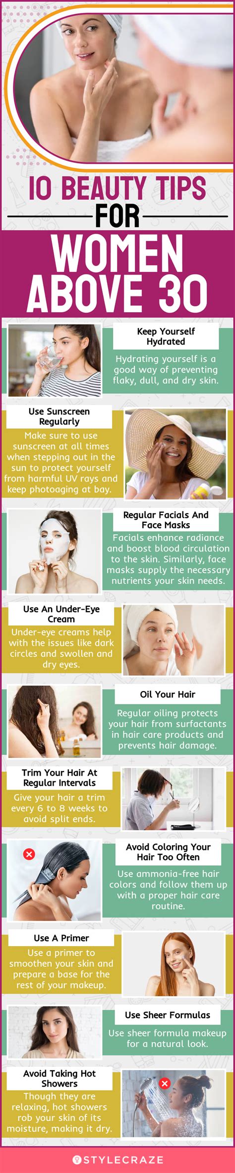 Top Beauty Tips For Women Over