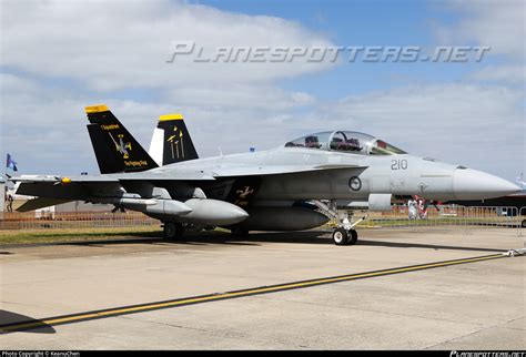 A46 210 Royal Australian Air Force Boeing Fa 18f Super Hornet Photo By