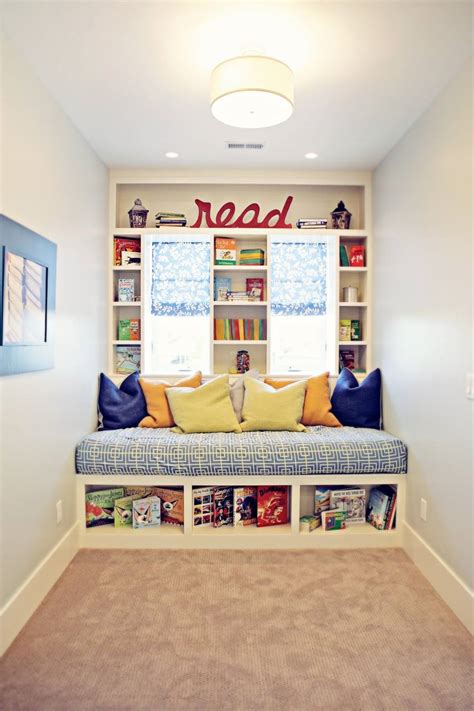 Diy reading nooks for kids both boys and girls in the bedroom, living room, closet, under stairs, & classroom with floor pillows, book shelves, and other cozy accessories. 50 Best Reading Nooks We Have Ever Come Across