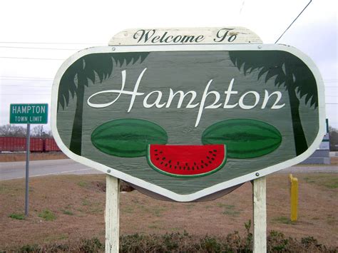 Geographically Yours Welcome Hampton South Carolina