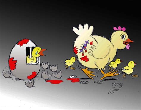 Bad Baby By Hossein Kazem Nature Cartoon Toonpool