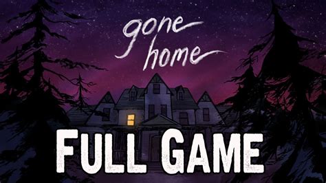 Gone Home Console Edition Full Game Walkthrough Ps4 Youtube