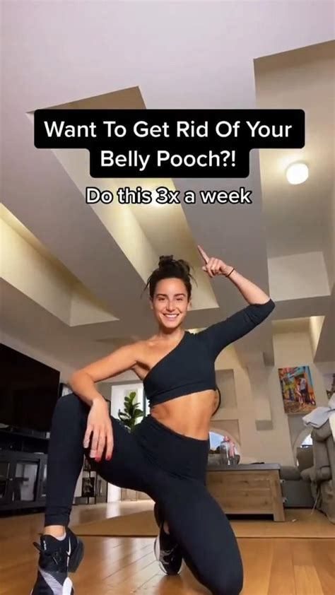 Want To Get Rid Of Your Belly Pooch Not Bella Poarch Loooool Workout