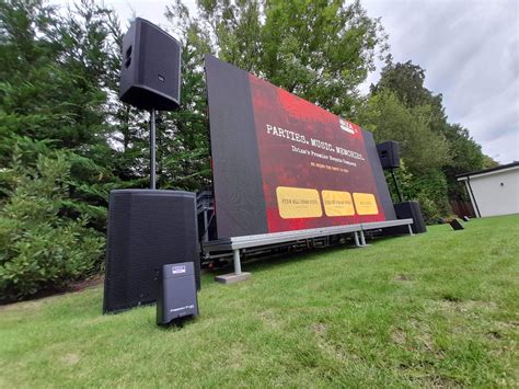 Day Safe Outdoor Event Screen All Sizes Pro Audio Visual