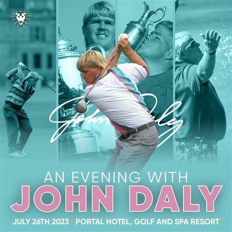 An Evening With John Daly Chester Mhm Media Group