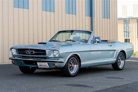 For Sale 1964 12 Ford Mustang Convertible Light Blue Modified 50l