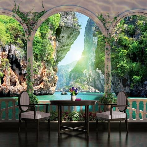 The great summer sale 2021 offers are now live online on amazon india. Wallpaper removable sticky mural sea arches | eBay