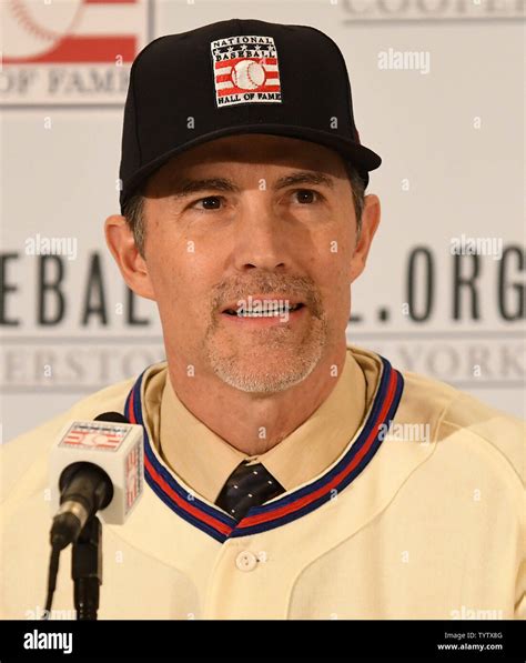 Mike Mussina Addresses At The National Baseball Hall Of Fame And Museum