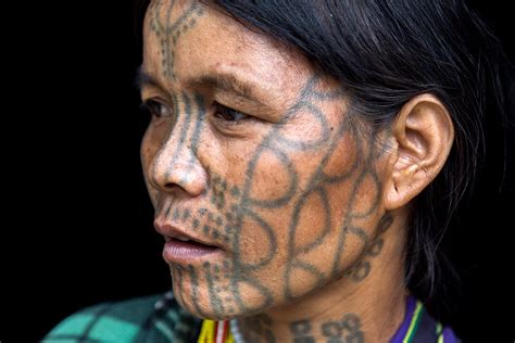 Disappearing Ink Tattooed Women Of The Chin State Travelogues From Remote Lands
