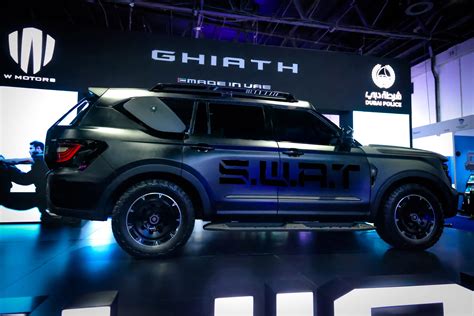W Motors Unveils Ghiath Swat Edition For Dubai Police Executive Bulletin
