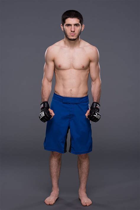 UFC lightweight Islam Makhachev poses for a portrait during a UFC