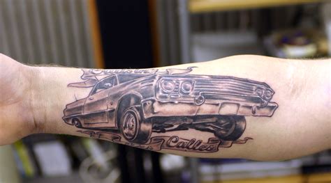 15 Cool And Classic Car Tattoo Designs With Meanings