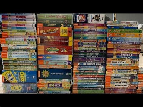 My Complete Nickelodeon Dvd And Blu Ray Collection Update Youtube