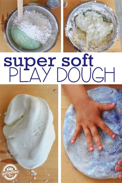 Our Favorite 2 Ingredient No Cook Playdough Recipe Kids Activities Blog