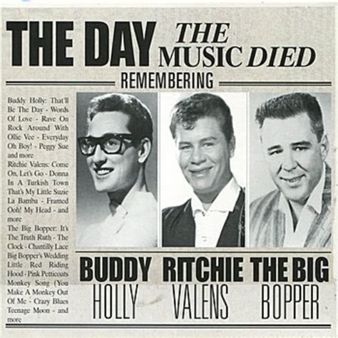 The Day The Music Died — Buddy Holly Ritchie Valens The Big Bopper