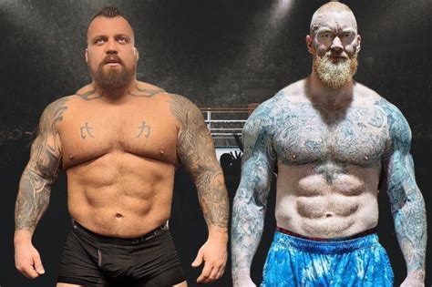 Eddie Hall Vs Thor Tale Of The Tape Height Weight Ages And Records Compared As Strongmen