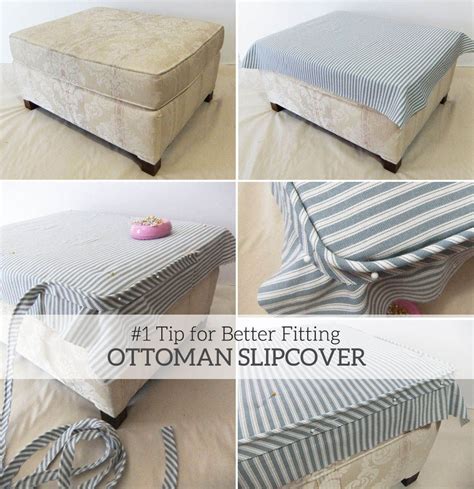 Shop for couch slipcovers at crate and barrel. #1 Tip for Better Fitting Ottoman Slipcovers | Ottoman ...