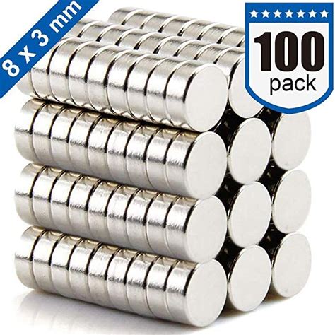 Diymag Small Refrigerator Magnets 100pcs Tiny Magnets Round Magnets