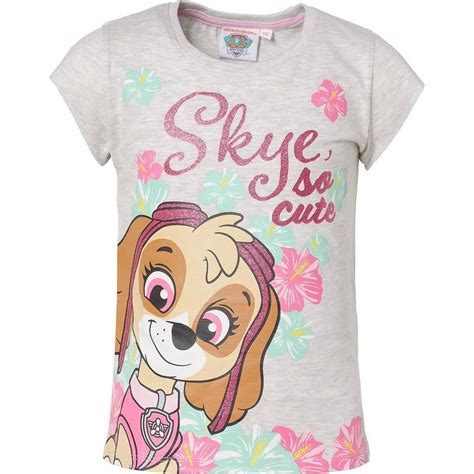 Paw Patrol T Shirt Mit Glitzer Für Mädchen Kaufen Otto