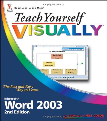 Teach Yourself Visually Microsoft Word 2003 Teach Yourself Visually