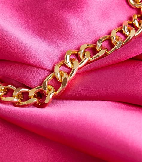 chain strap bibi slip dress