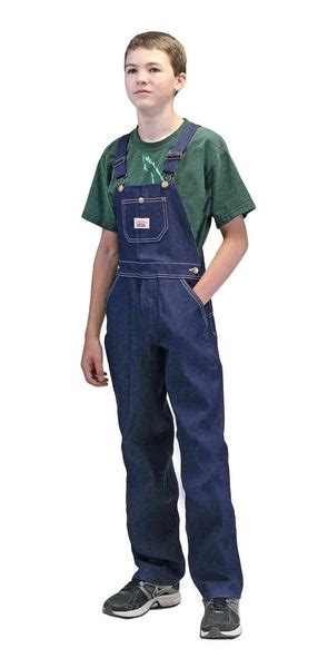 Made In Usa Youth Boys Blue Denim Overall American Made Overall