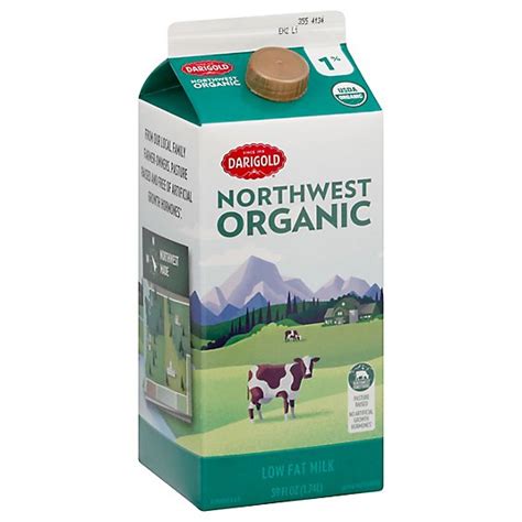 Darigold Northwest Organic 1 Milk 59oz Case Of 6 59 Fz Safeway