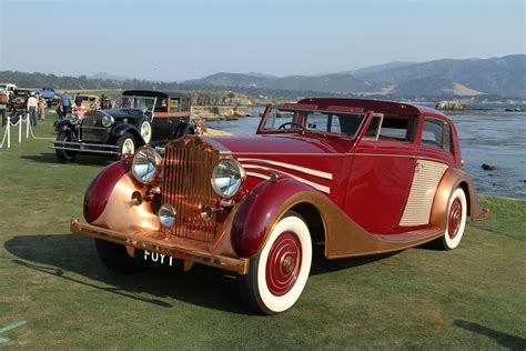 1933 Rolls Royce Phantom Ii Continental Barker Tourer 4py Owen