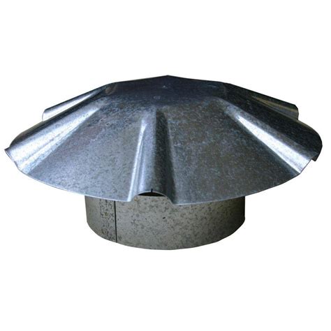 Speedi Products 4 In Galvanized Umbrella Roof Vent Cap Ex Rcgu 04