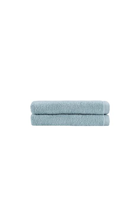 100 Genuine Turkish Cotton Horizon Bath Towel Set Of 2 Ozan