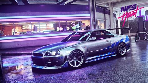 Need For Speed Heat 2 Fast 2 Furious Brians Nissan Skyline Gt R R34