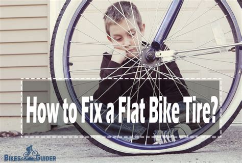 For the front tire unscrew/loosen the axle, so the wheel can easily be taken out of place. How to Fix a Flat Bike Tire in 5 Easy Steps - Quick Guide ...