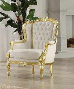 Gold Accent Chair 257x310 