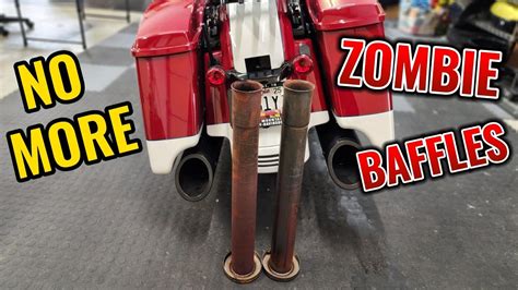 Removing The ZOMBIE Baffles From My TAB Performance 4 5 Exhaust YouTube