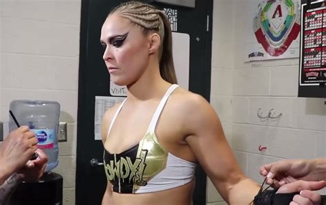 Ronda Rousey Gives Behind The Scenes Look At WWE Royal Rumble