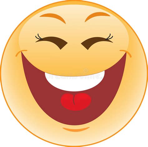 Laughing Smiley Stock Vector Illustration Of Cartoon