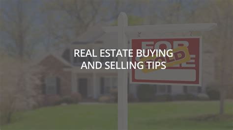 Real Estate Buying And Selling Tips Stillwater Payments
