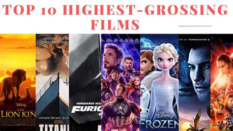 Top 10 Highest-Grossing Films - YouTube