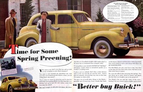 Vintage Auto Ads Buick The Saturday Evening Post