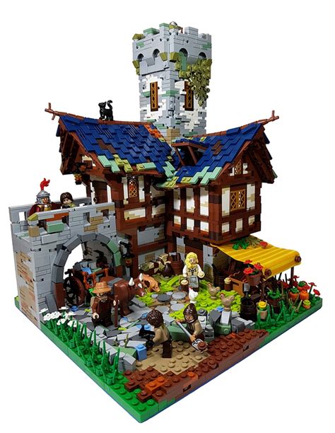 Last year i completed my second effort at a lego castle moc and no sooner had i posted the pictures online i began picking away at its many imperfections. LEGO IDEAS - Product Ideas - Medieval Village - Road ...
