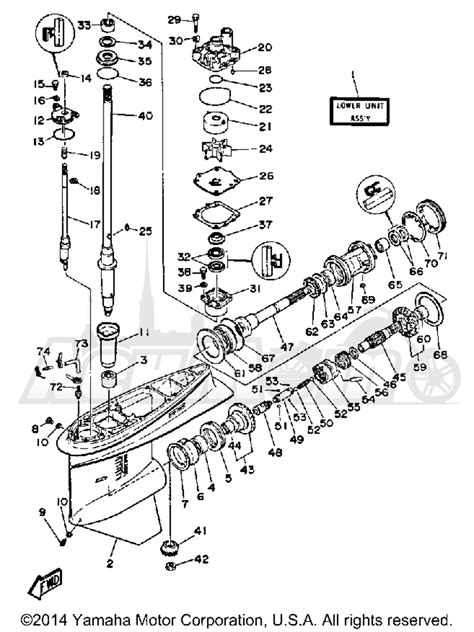 Mercury Outboard Parts Diagrams Water Pump