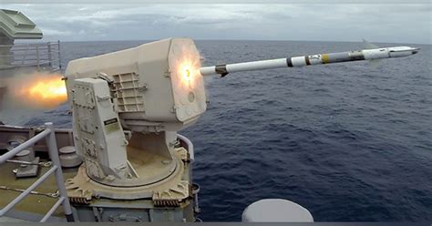 Navy Orders Infrared Guided Ram Missile Systems To Protect Surface