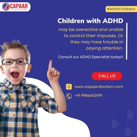 Ppt Children With Adhd May Be Overactive Best Adhd Centre In
