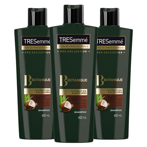 Tresemmé Pro Collection Botanique Nourish And Replenish Shampoo 3 X 400ml