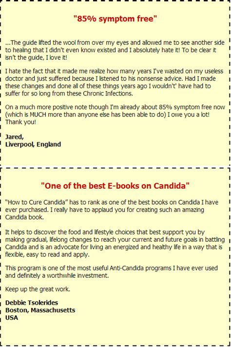 How To Cure Candida Review Is Ryan Sheas Book Useful
