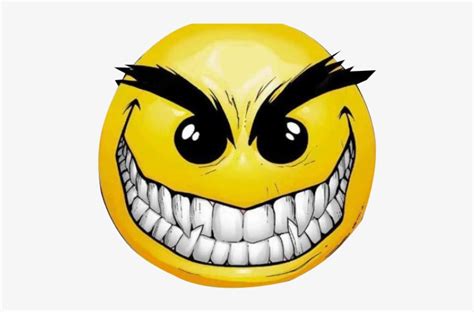 Wordpress Logo Clipart Smiley Face Evil Smiley Face Png Image