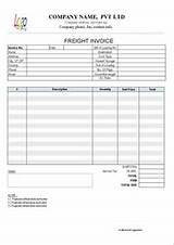 Images of Trucking Invoice