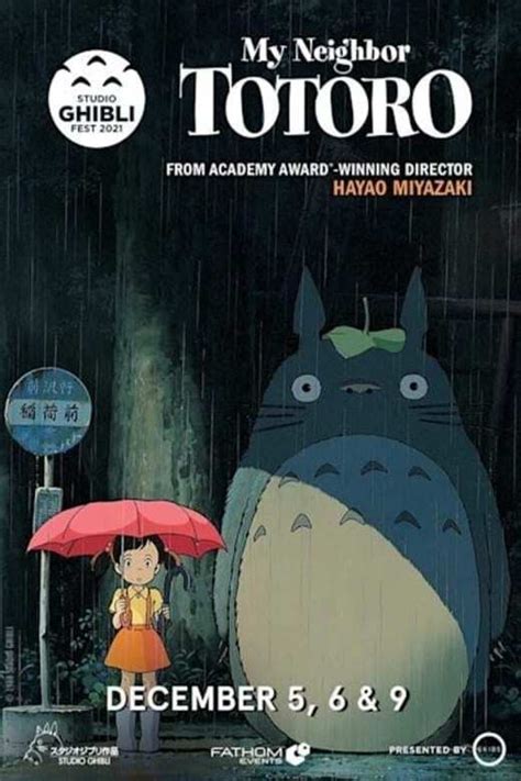 Studio Ghibli Fest 2021 My Neighbor Totoro Countdown How Many Days